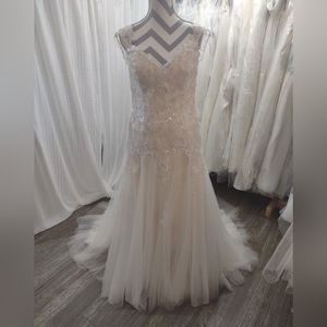 Maggie Sottero "Almudena" Size 14 Mermaid Wedding Dress